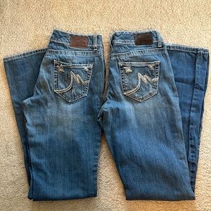 Maurice’s extra long BootCut jeans 2 pairs